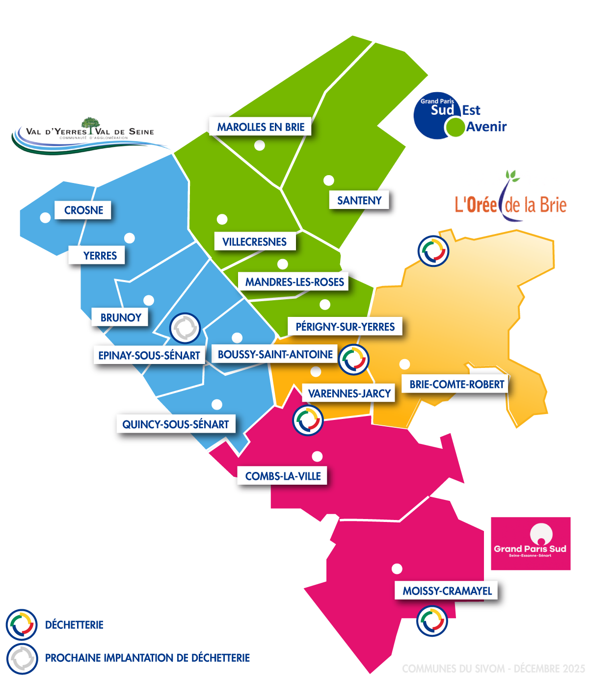 Les calendriers des encombrants